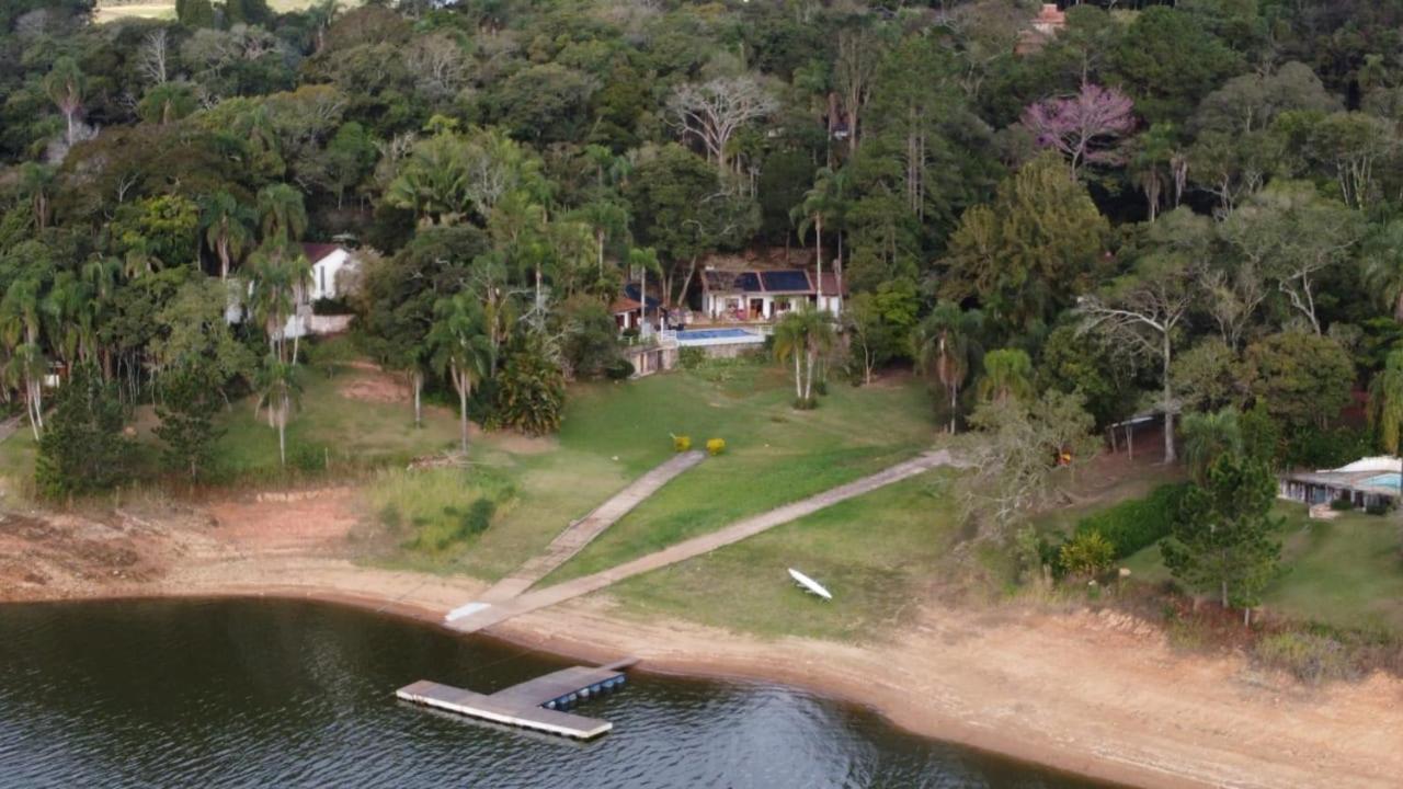 Chacara casa de artista a beira da represa Ibiúna Exterior foto